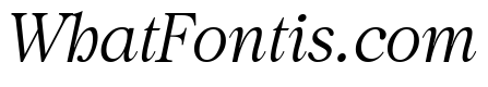 CaslonUT LightItalic