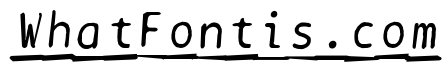 BPtypewriteDamagedUnderscored Italic