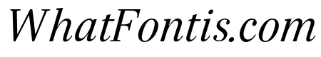 Serif-Italic
