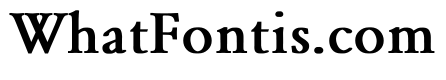 Garamond Bold