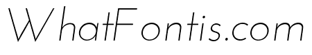 Josefin Sans Light Italic