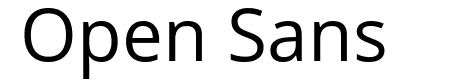 Open Sans