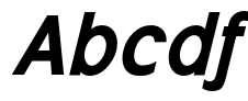 ExciteBoldItalic