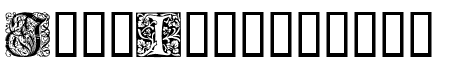Ornamental Initials I