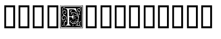 Ornamental Initials F