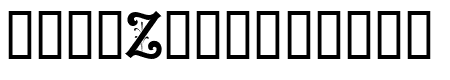 Ornamental Initials Z