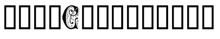 Ornamental Initials C