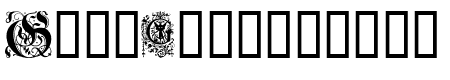 Ornamental Initials G