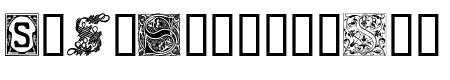 Ornamental Initials S