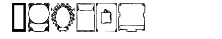 Art Nouveau Frames and Borders