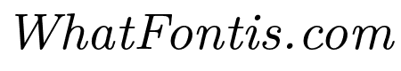 LMRoman8-Italic