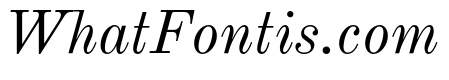 Old Standard Italic