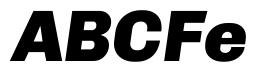 Chivo-BlackItalic