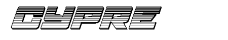 Aircruiser Gradient 3D Italic