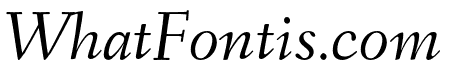 Fanwood Italic