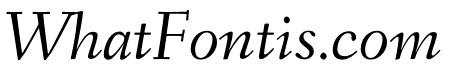 Fanwood TT Italic