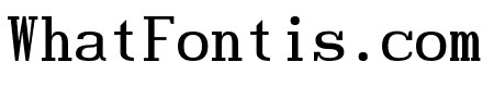 Hindsight Monospace Regular