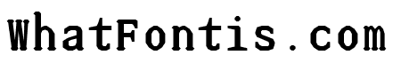 JUstice Mono Bold