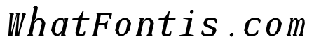 JUstice Mono Oblique