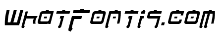 Nippon Tech Condensed Italic