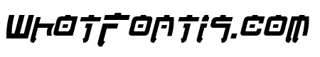 Nippon Tech Condensed Bold Italic