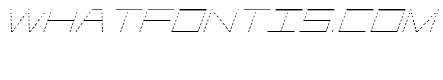 Player 1 Up Gradient Italic
