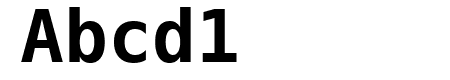 DejaVu Sans Mono Bold