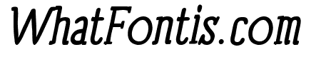 Panforte Serif Italic