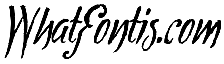 Tipbrush Script Slanted