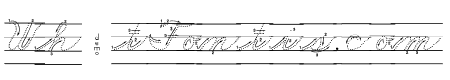 DmoZBCursiveArrowDotLine
