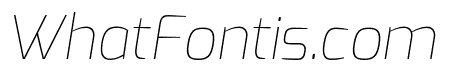 Exo Thin Italic