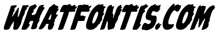 Johnny Torch Condensed Italic