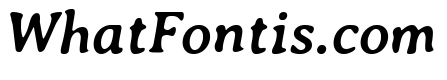Averia Serif Libre Bold Italic