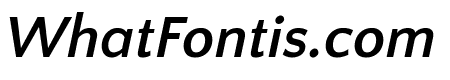 Quattrocento Sans Bold Italic