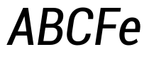 Roboto Condensed Italic