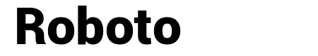 Roboto Black