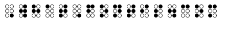 WLM Braille Regular