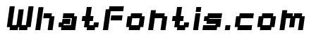 webpixelbitmap-BlackItalic