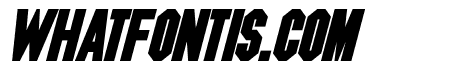 Blitzwing Bold Italic