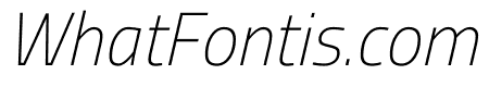 Titillium WebThin Italic