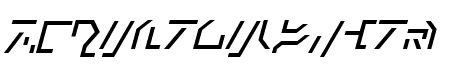 Modern Cybertronic Italic