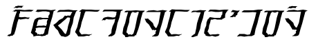 Exodite Distressed Italic