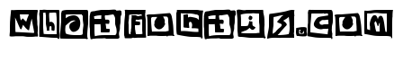 Woodcutter Black Square