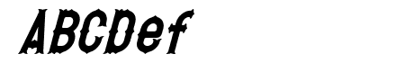 Hetfield Italic