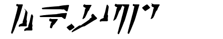 Dovahkiin Bold Italic