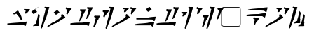 Dovahkiin Bold Italic