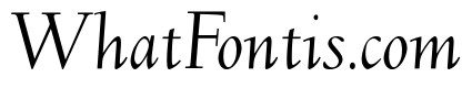 OPTIDeepdene-Italic