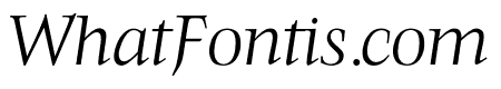 OPTIFavrileLight-Italic