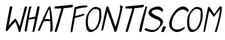 Manga speak 2 Italic