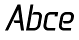 DERNIER Italic